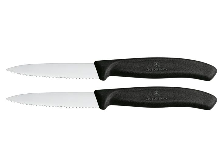 Victorinox Swiss Classic set de cuchillos para pelar de sierra - Black