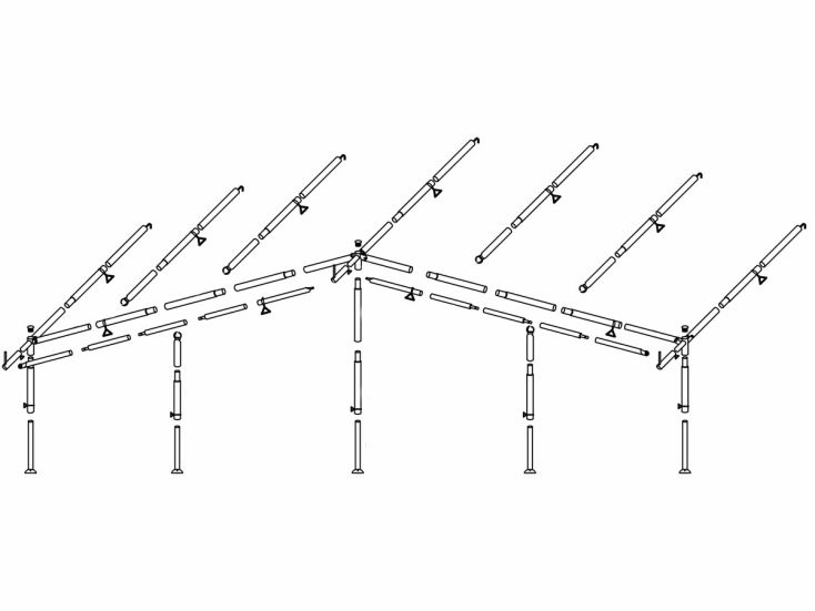Obelink marco para avancé de acero 25 mm tamaño 21 - 22