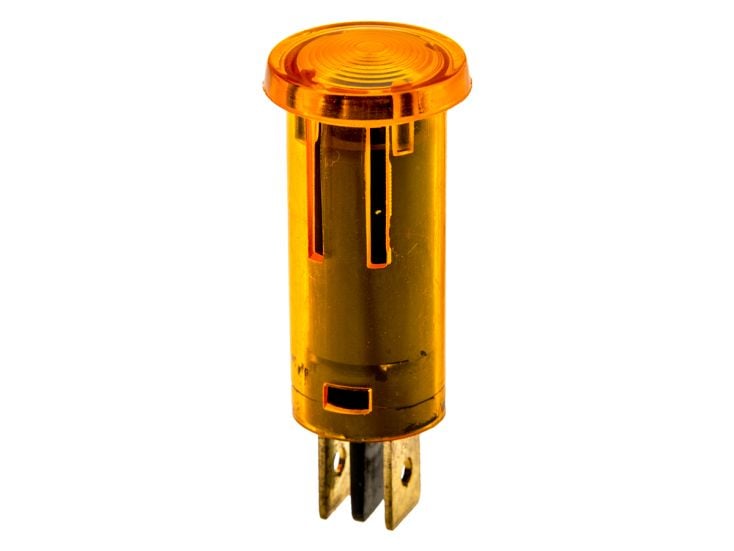 Luz de advertencia incorporada - Orange