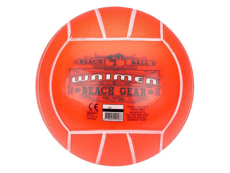 Waimea balón de playa de 21 cm de PVC - Orange