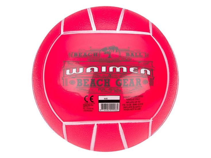 Waimea balón de playa de 21 cm de PVC - Pink
