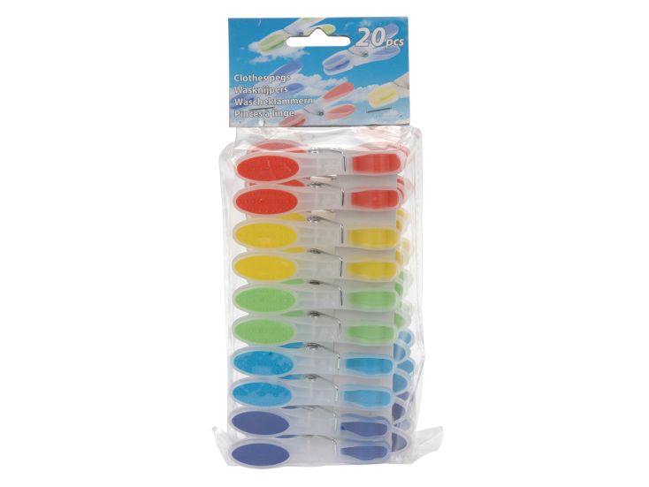 Pinzas de plástico para ropa