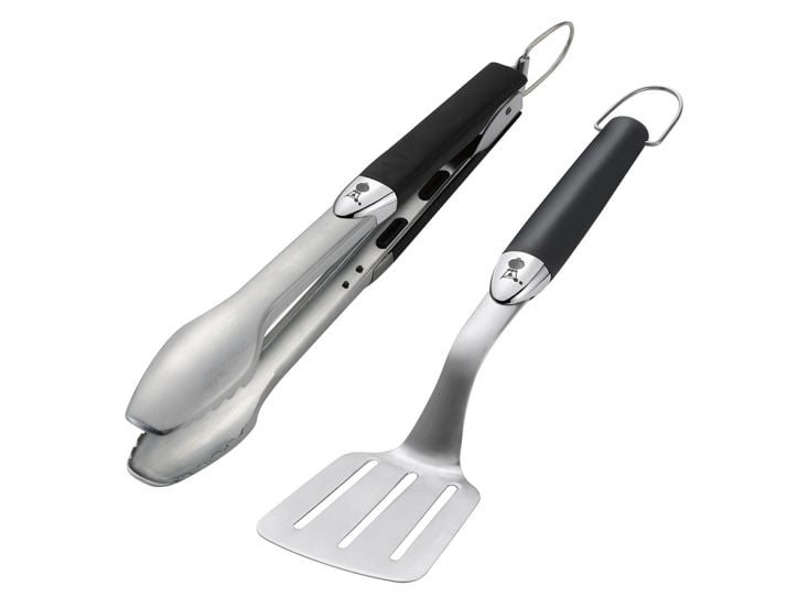 Weber set de 2 piezas de utensilios para barbacoa