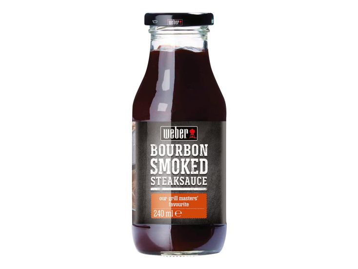 Weber bourbon smoked salsa barbacoa para carne