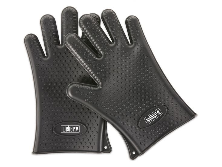 Weber guantes de silicona para barbacoa