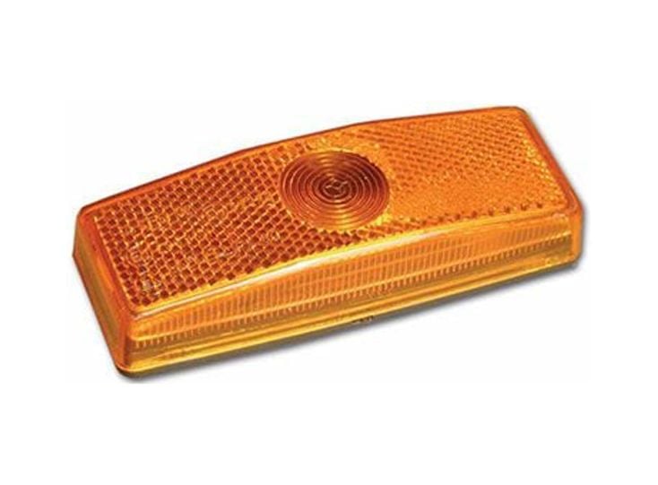Reflector lateral naranja