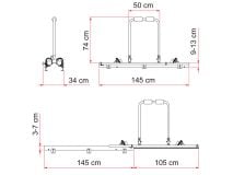 Fiamma garage clearance slide pro bike