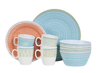 Vajilla de 16 piezas Wander Wonder Bohemian