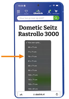 Dometic seitz rastrollo 3000