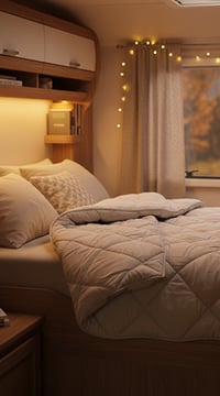 Duerme cálido y cómodo.